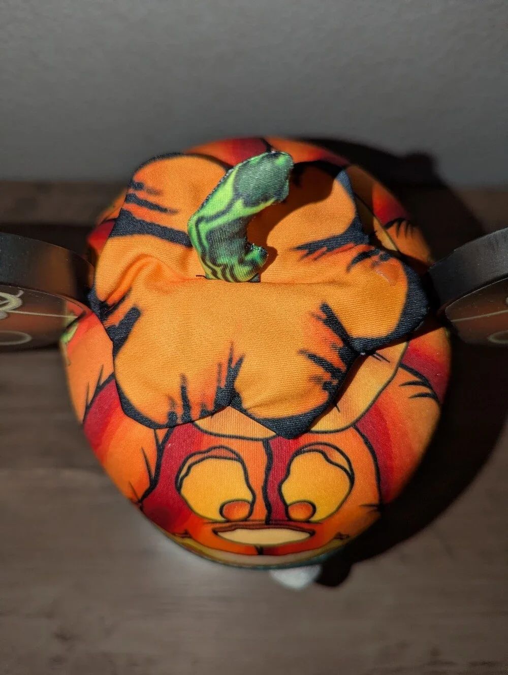 Disney Parks Mickey Mouse Halloween Jack-o'-Lantern Pumpkin Ear Hat